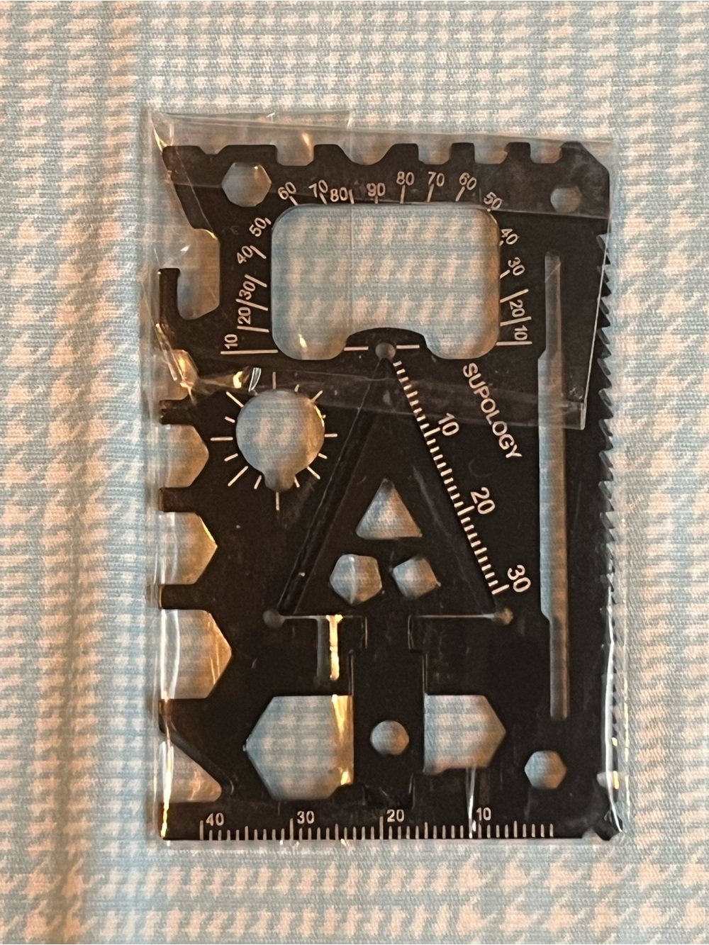 Supology wallet survival card multi tool new